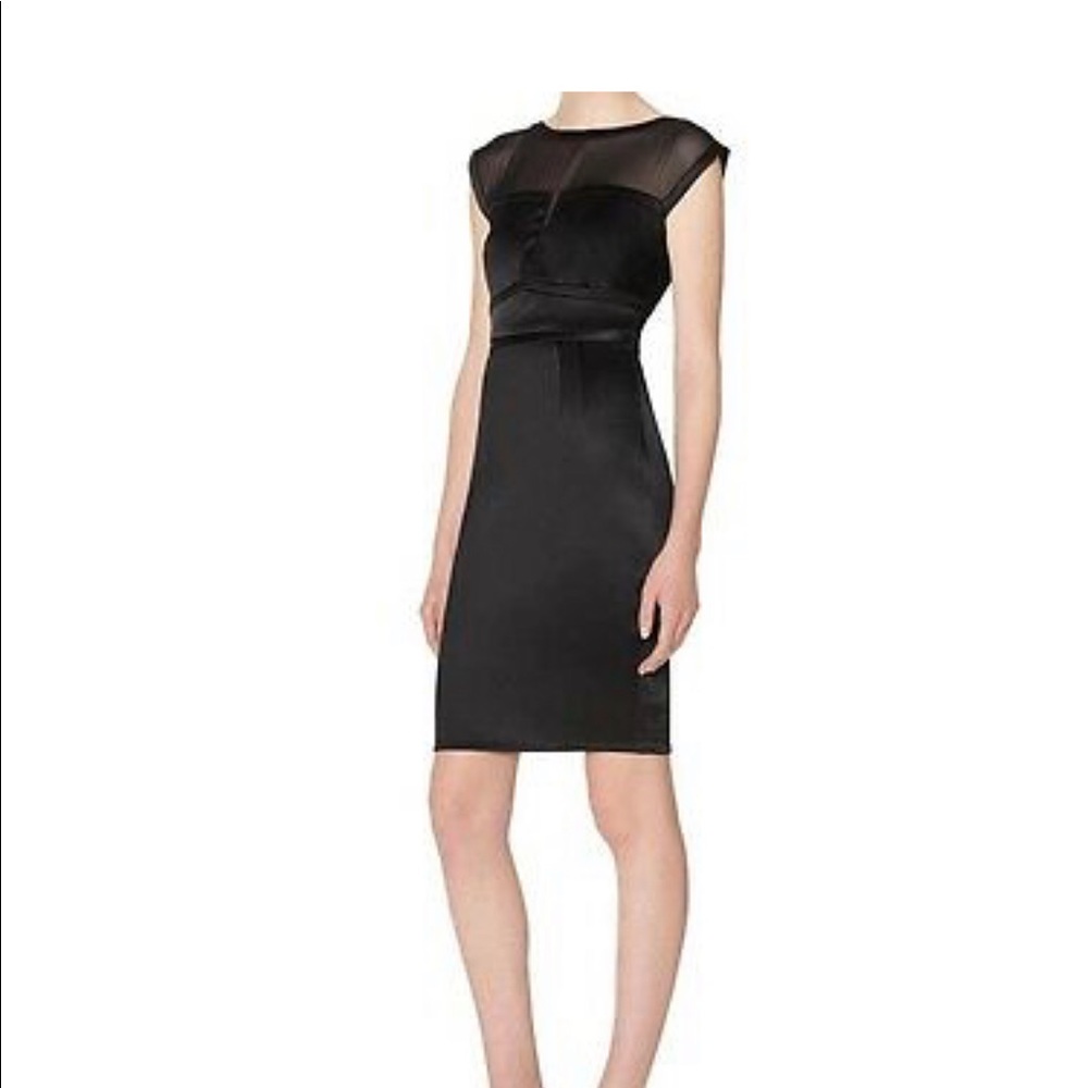 The Limited Scandal Collection black silk dress